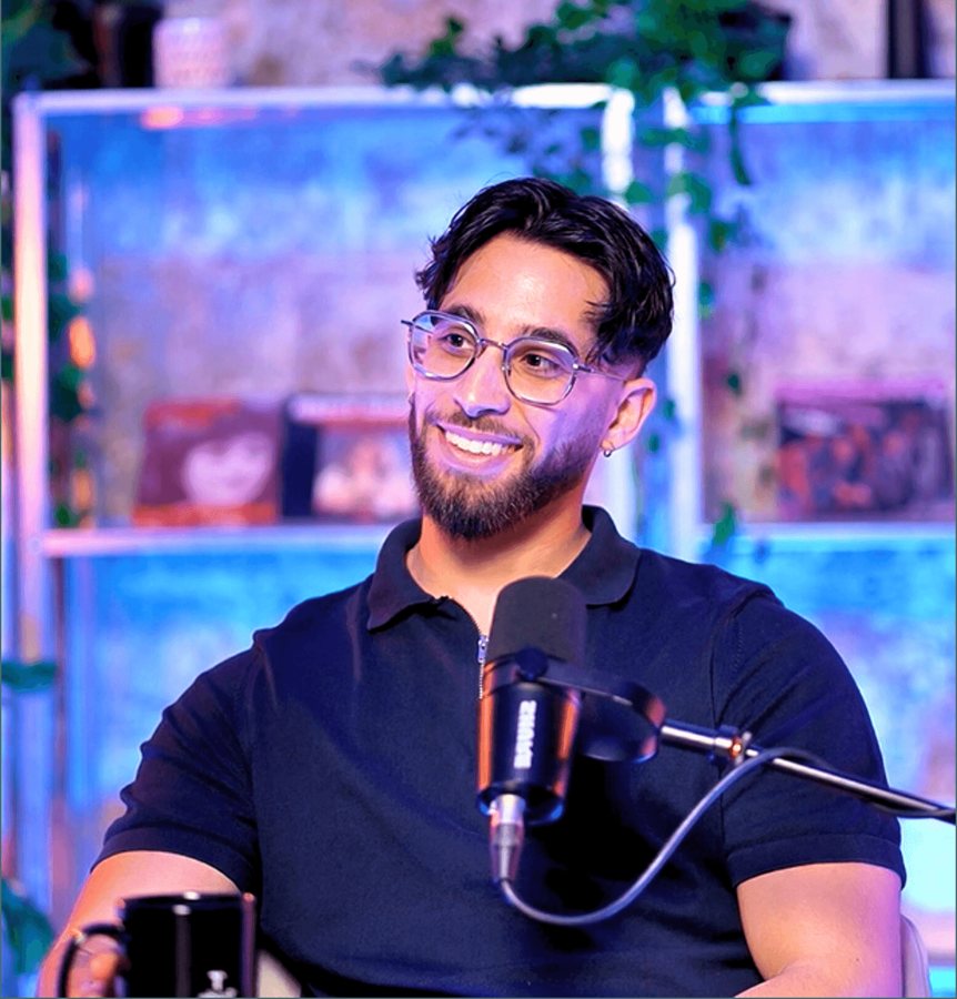 Kemil Taamma sur le plateau du média Trade.